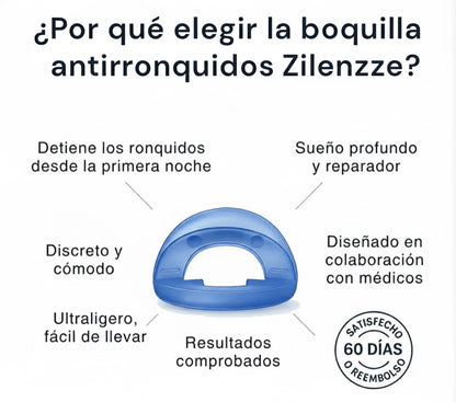 Férula Antirronquido Zilenzze