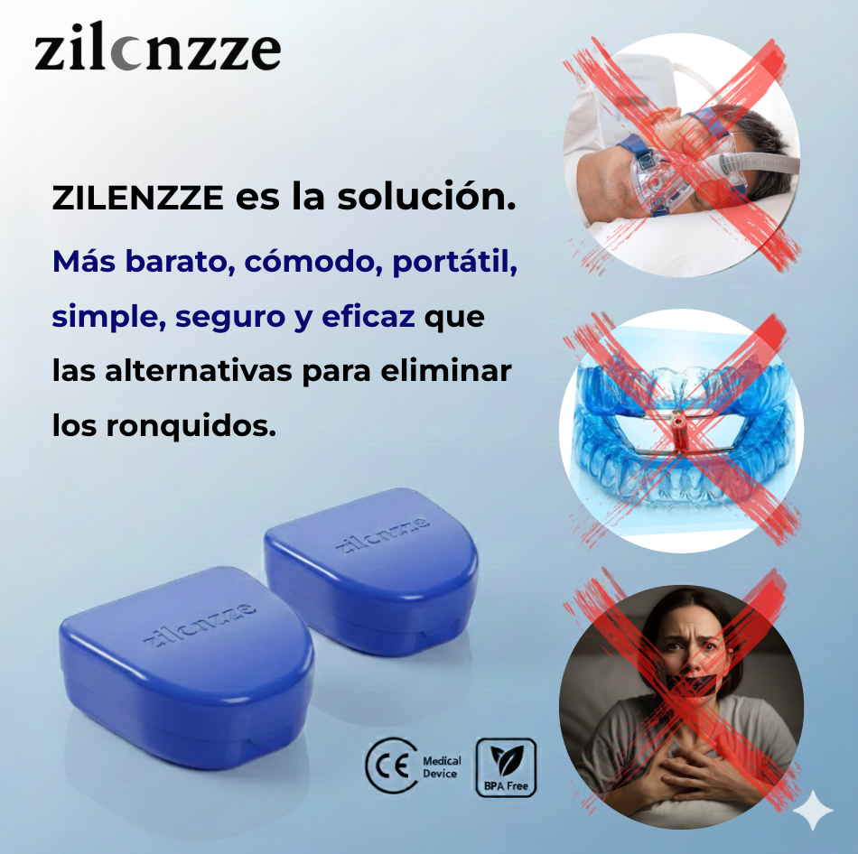 Férula Antirronquidos Zilenzze