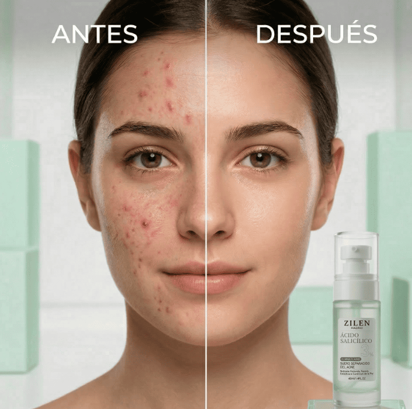 Serum Reparador Acné Zilen (40ml).