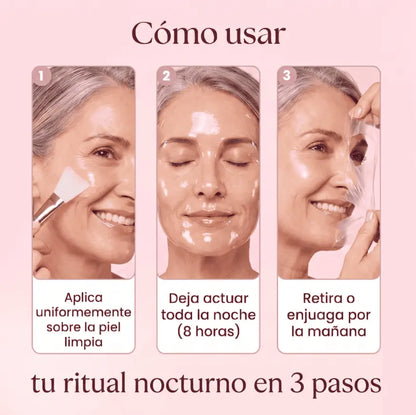 Mascarilla Envolvente Nocturna de Colágeno Zilen