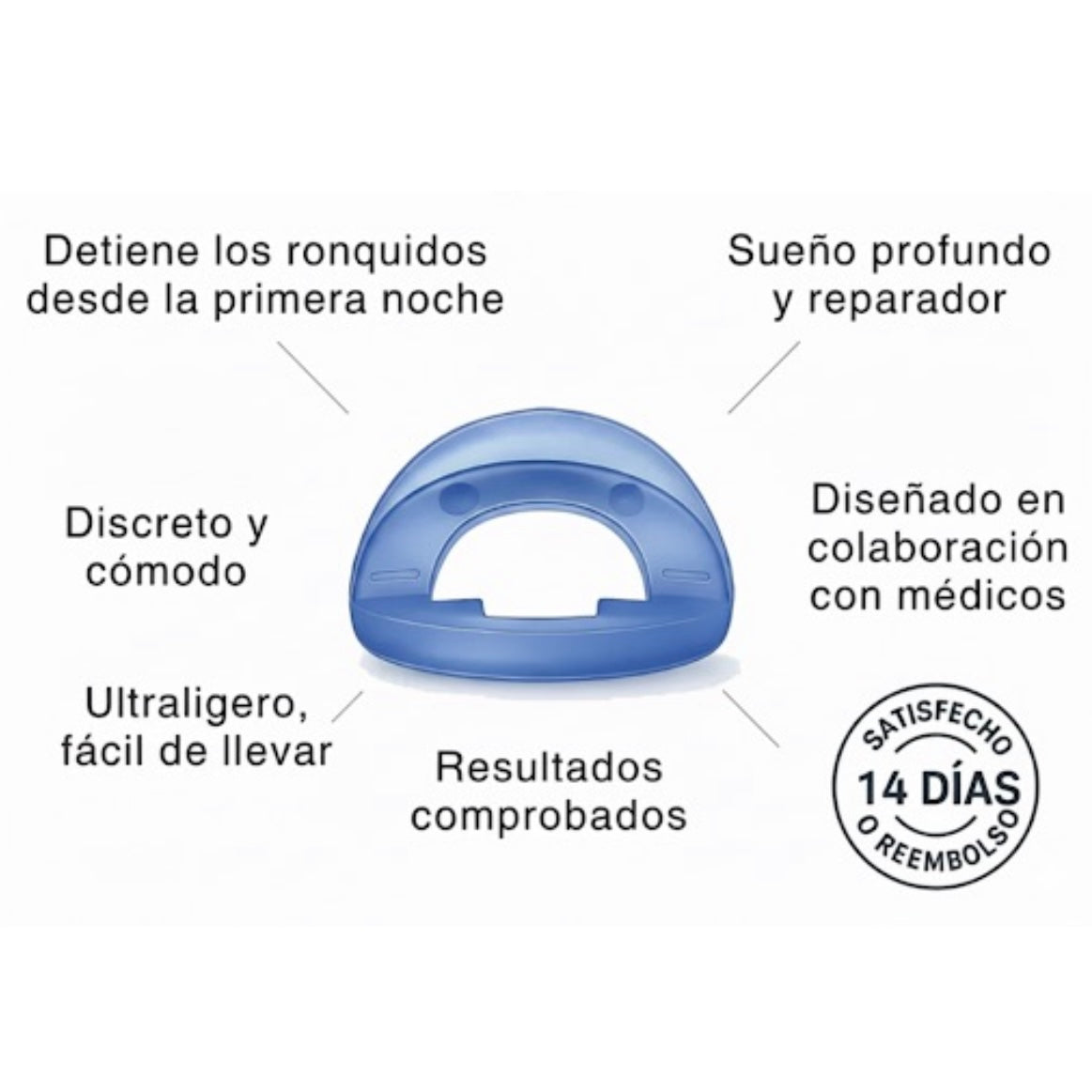 Férula Antirronquidos Zilenzze