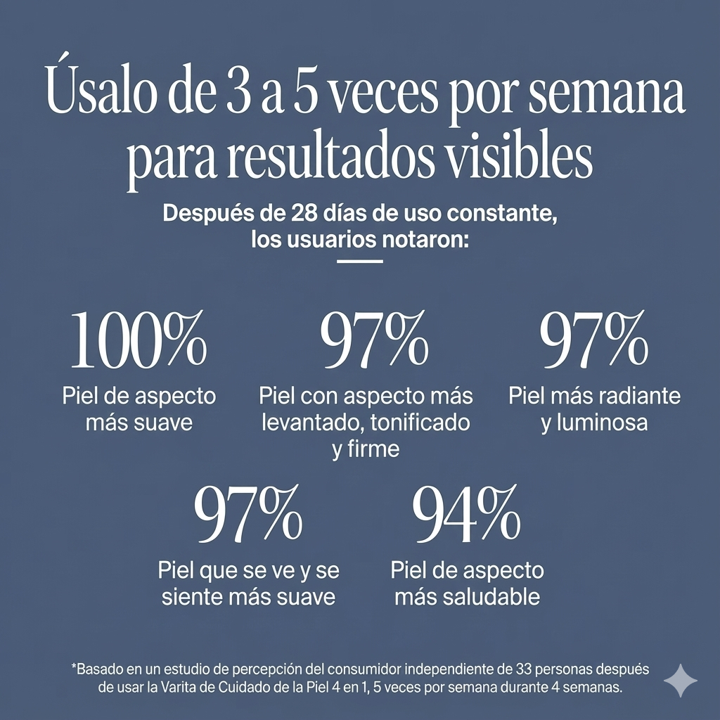 Varita Skincare Zilenwave - Renovación Facial Radiante 4 en 1 con Terapia de Luz Roja