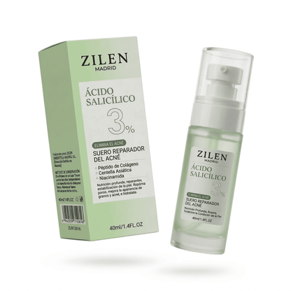 Serum Reparador Acné Zilen (40ml).