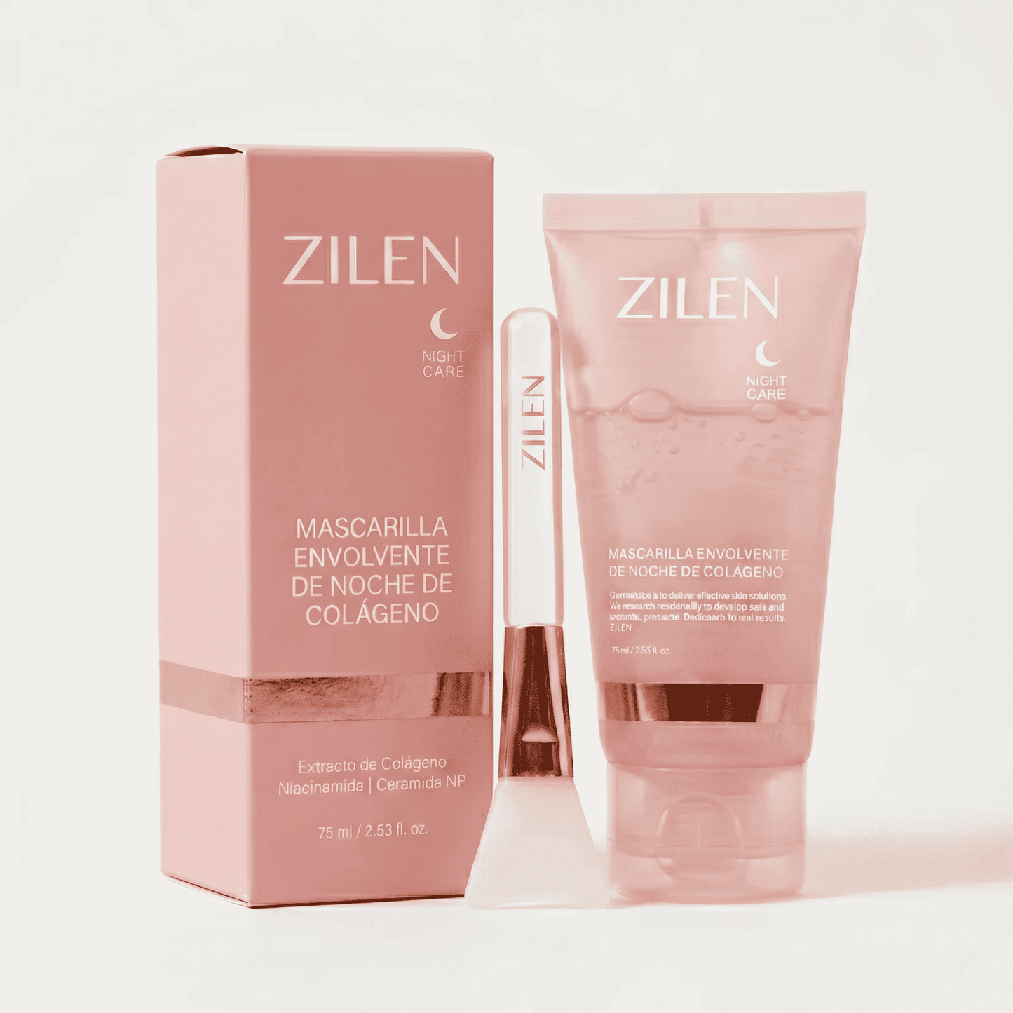 Mascarilla Envolvente Nocturna de Colágeno Zilen