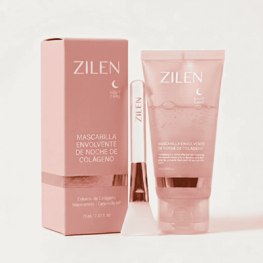 Mascarilla Envolvente Nocturna de Colágeno Zilen