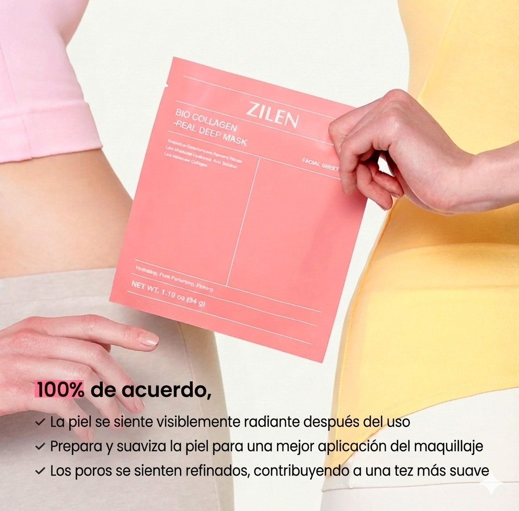 Zilen Mask - Mascarilla de Colágeno