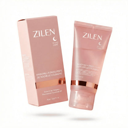 Mascarilla Envolvente Nocturna de Colágeno Zilen