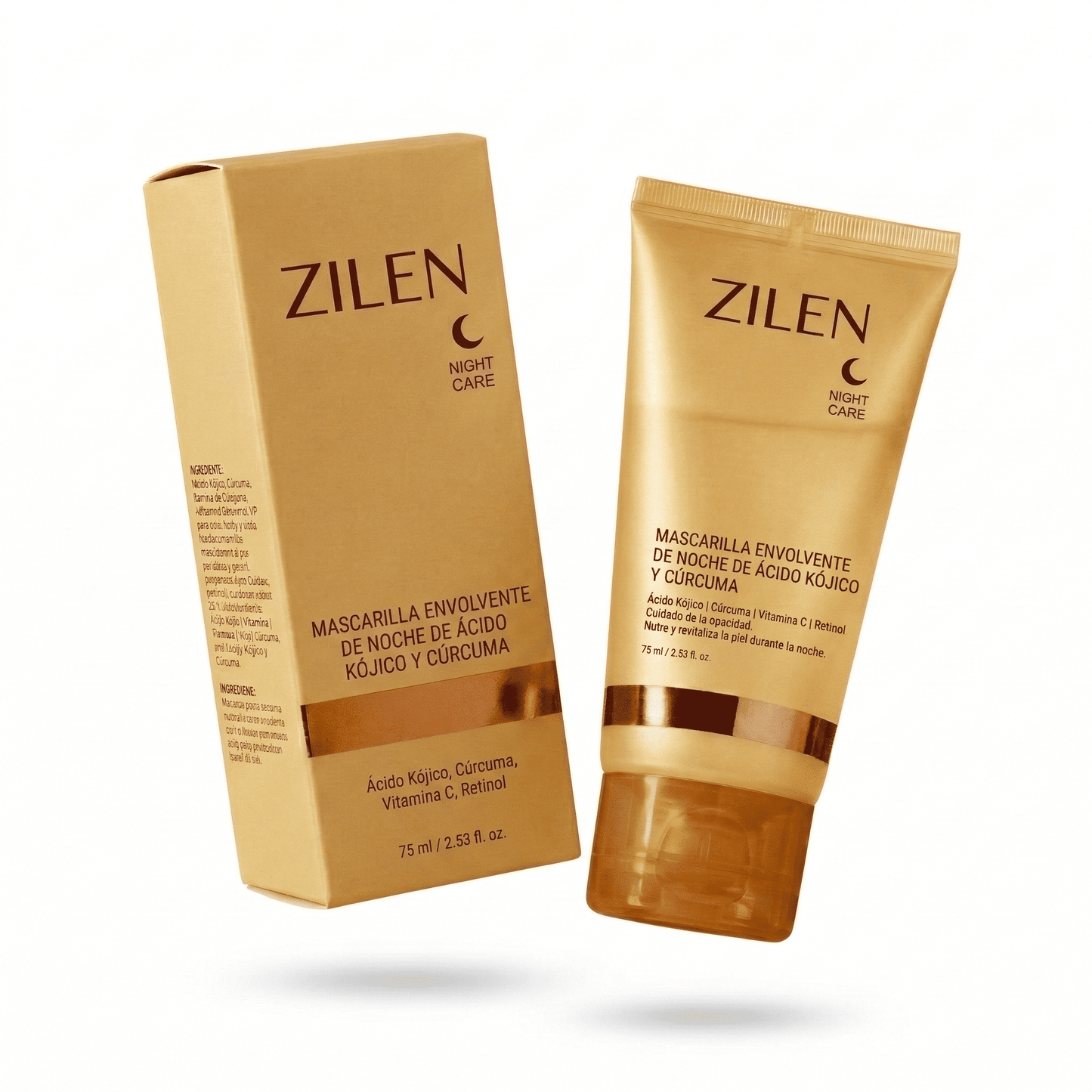 Zilen Turmeric & Kojic Acid Night Mask (75 ml)