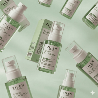 Serum Reparador Acné Zilen (40ml).